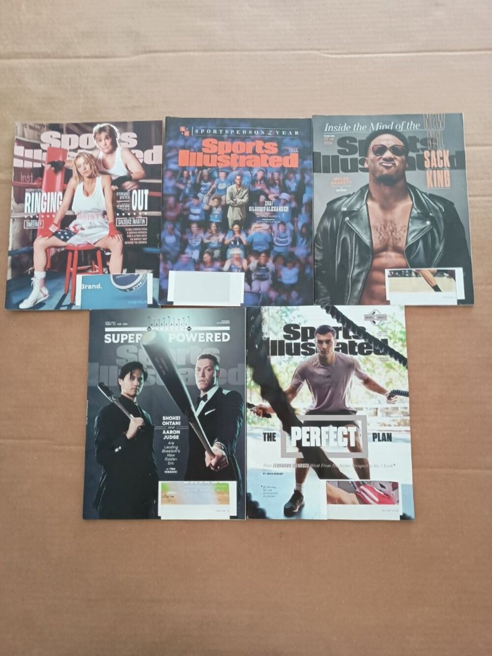 Sports Illustrated magazine 5 pack Winter 2025 to May 2026